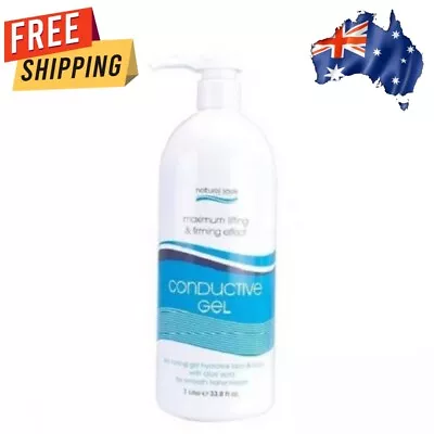 $37.90 • Buy Natural Look Conductive Gel 1L Firming Effect Hydrates Face And Body