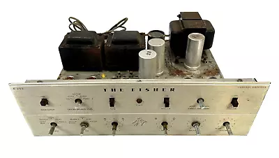 Vintage Fisher X-200 X200 Stereo 7591 Tube Integrated Amplifier For Parts/Repair • $349.99