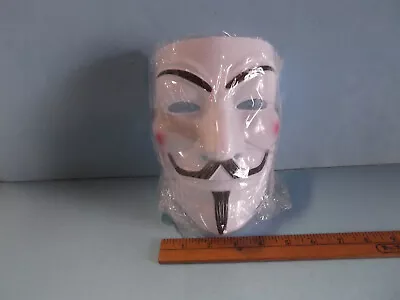 $11.50 • Buy V For Vendetta Mask Anonymous Halloween Plastic Mask 