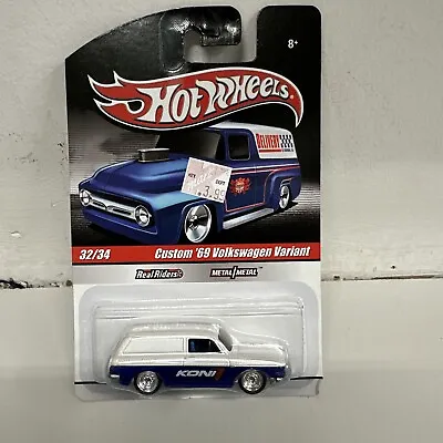 Hot Wheels Delivery Series Custom ’69 Volkswagen Variant 32 Of 34 • $24.95