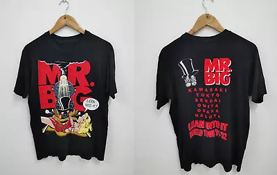 1991 Mr Big Lean Into It World Tour Band Gift For Fan S To 5XL T-shirt TMB2428 • $31.34
