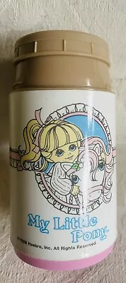 Vintage 1986 My Little Pony Lunchbox Thermos By Aladdin Flip Sipper Lid • $12