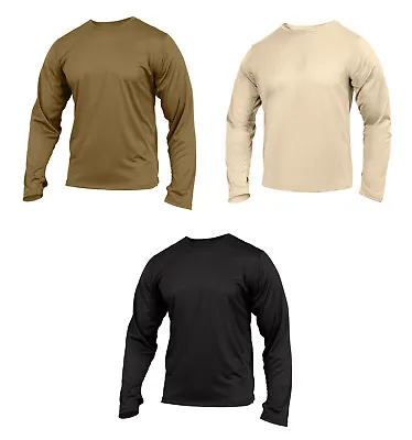 Thermal Underwear TOP Cold Weather Military ECWCS T-Shirt Silk Weight Ski Hunter • $21.99