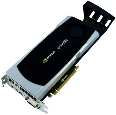 Graphic Card NVIDIA QUADRO 6000 6GB Pci-E GDDR5 384-bit Dvi-I  2x Display Port • $591.19