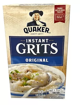 Quaker Original Instant Grits 9.8 Oz • $6.41