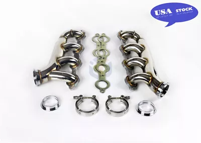 LS1 LS2 LSX LS9 LQ9 304 Turbo Headers For 98-19 Chevy Camaro Corvette F BODY V8 • $210.99