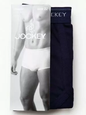Mens Jockey Y Front Underwear Navy Briefs Trunks Undies • $22.96