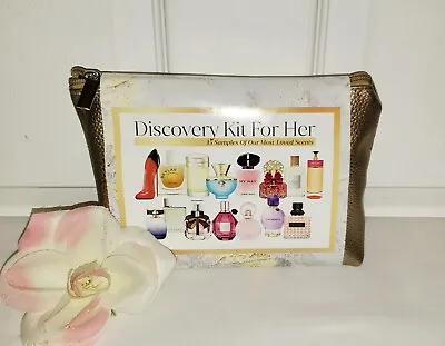 Macy's Discovery Kit For Her 15pc Fragrance Sampler Set For Women W/ Travel Bag • $69.99