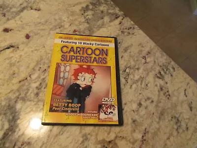 Cartoon Superstars  DVD  Vintage  Featuring 10 Wacky Cartoons • $4