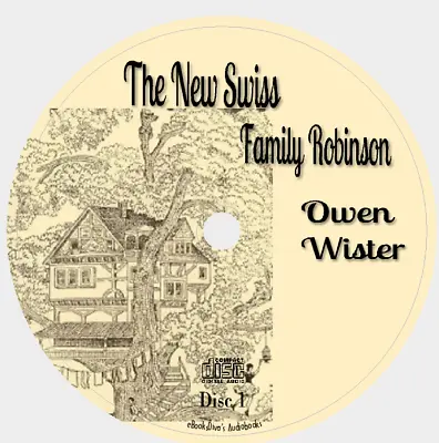 $16.99 • Buy The New Swiss Family Robinson, Owen Wister Parody Classic Audiobook In 2 CDs