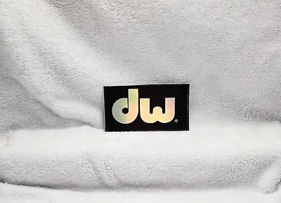 DW Drums Sticker HOLOGRAPHIC • $2.99