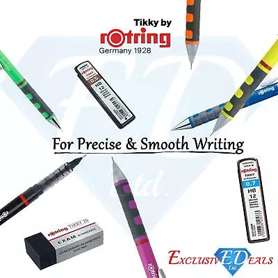 £2.95 • Buy Rotring Tikky Ballpoint / Rollerpoint Pens & Mechanical Pencils / Lead / Erasers