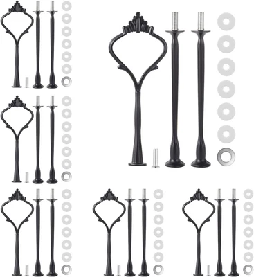 £18.64 • Buy 6 Set Cake Stand Fittings Kits Tiered Tray Hardware For Cake Stand Mold Crown 3
