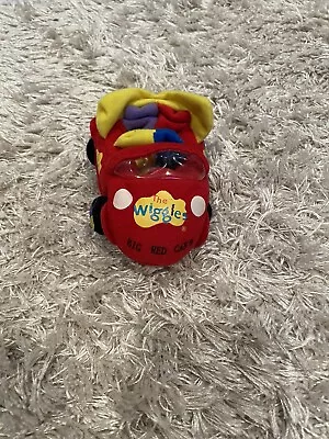 Wiggles Soft Toy Big Red Car With Wheels • $5