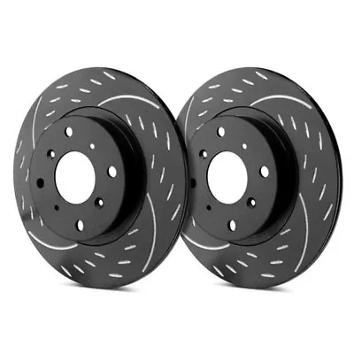 For Mazda 5 06-15 Diamond Slot Dimpled & Slotted 1-Piece Front Brake Rotors • $266.20