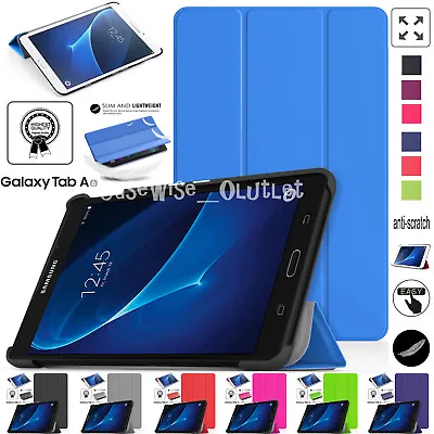 New Magnetic Smart Stand Case Cover For Samsung Galaxy Tab A6 7  SM-T280 SM-T285 • £6.86