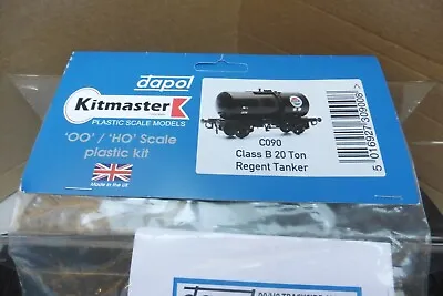 Oo Gauge Dapol Kitmaster Class B 20 Ton Regent Tanker Kit Sealed C090 • £9.99