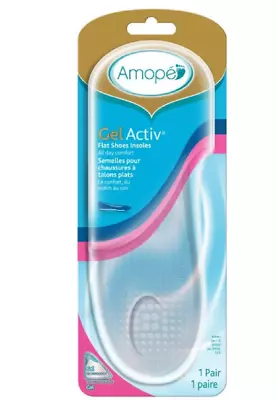 Amope Gel Activ Flat Shoes Insoles 2 Count (Pack Of 1) • $6.99