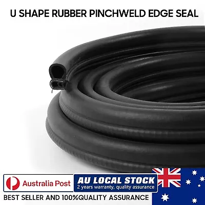 Rubber U Channel Edge Trim Car Door Hood Trunk Edging Protection Pinchweld Strip • $38.89