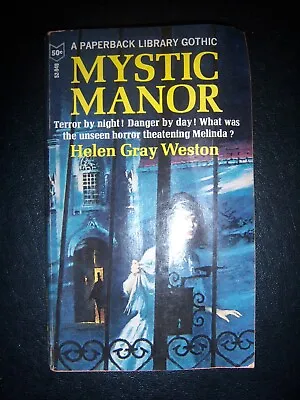 Mystic Manor By Helen Gray Weston (Dorothy Daniels) 1966 Gothic Romance Suspense • $13.48
