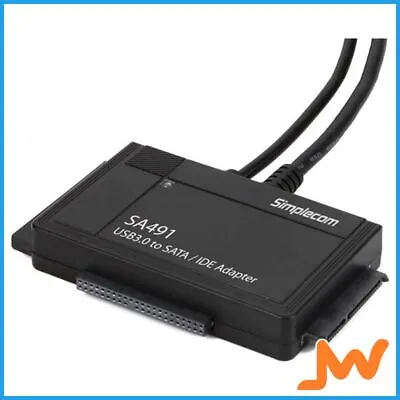 $52 • Buy Simplecom 3-IN-1 USB 3.0 To SATA/IDE Power Supply Adapter [SA491]