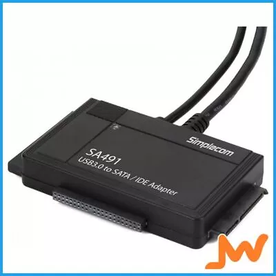 Simplecom 3-IN-1 USB 3.0 To SATA/IDE Power Supply Adapter • $59