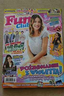 Fun Club 7/2015 Ross Lynch Rowan Blanchard R5 Violetta One Direction • $16.55