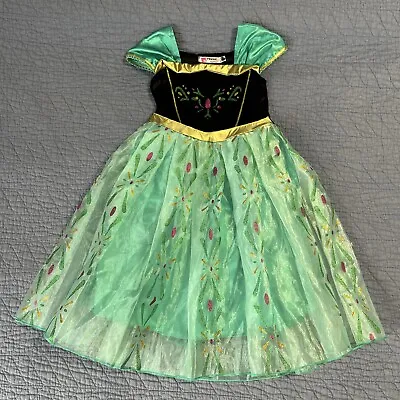 Frozen Anna Disney FrozenCostume Dress Size  (5-6T) B1D23 • $15
