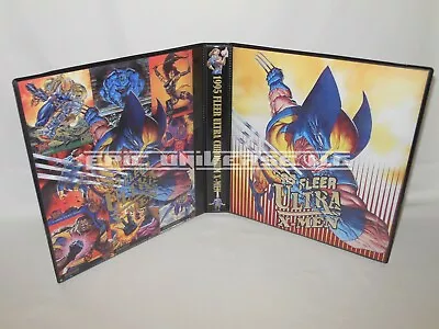 Custom Made Fleer 1995 Ultra X-Men Chromium Trading Card Binder Graphic Inserts • $19.51