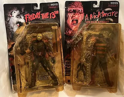 Movie Maniacs Bundle - Freddy Kruger And Jason Voorhees - NIB - SEALED • $39.99