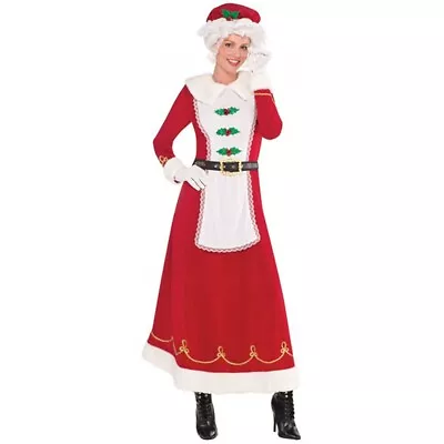 Mrs. Claus Deluxe Costume Costume Christmas Fancy Dress • $43.50