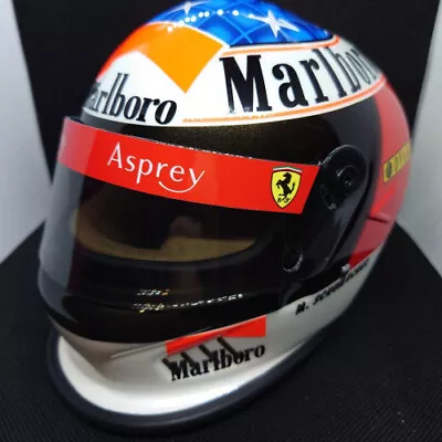 Michael Schumacher Ferrari 1/2 Helmet 1996 Spain Marlboro Special Edition O190 • $692.86