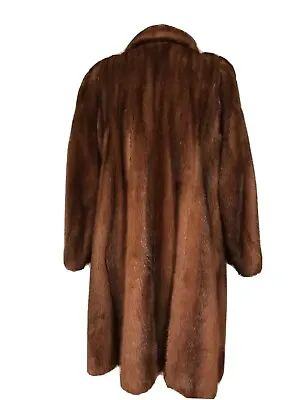 Stunning !!! Genuine Mink Swing Coat Fur Size M-L 10-12 • $690