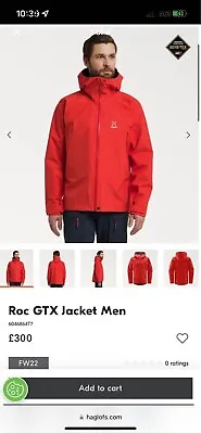 Haglofs Nevluk Gore - Tex Primaloft Jacket Size XL RRP 400$ • $150
