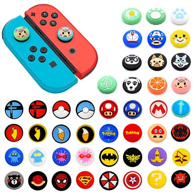 2x Thumb Grip Silicone Cover Case Joystick Caps For Nintendo Switch NS Lite Oled • $5.93