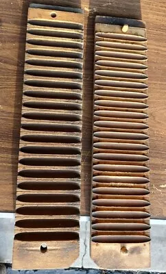 Vintage Wooden Durex Cigar Mold Press Tobacco 20 Molds 22 Long X 5  Wide #478235 • $31.95