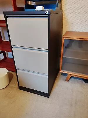 3 Drawer Metal Filing Triumph Cabinet Cream/brown Collect Portsmouth • £30