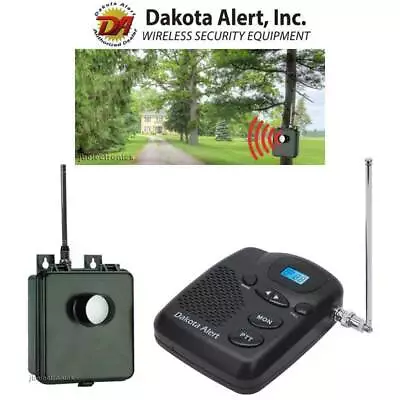 Dakota Alert Murs Bs Kit Wireless Motion Sensor Driveway Security Alarm New  • $179.99