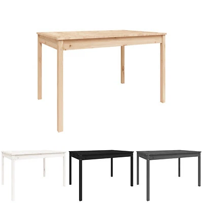 $192.99 • Buy Outdoor Table Outdoor Furniture Dining Coffee Table Solid Wood Pine VidaXL