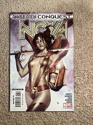 Marvel Comics Nova #6 2007 Gamora Annihilation: Conquest Tie-in • $4.95