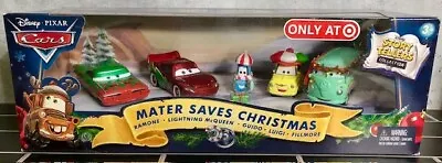 2010 MATER SAVES CHRISTMAS Disney/Pixar CARS STORY TELLERS 5 Boxed Set TARGET Ex • $72.99