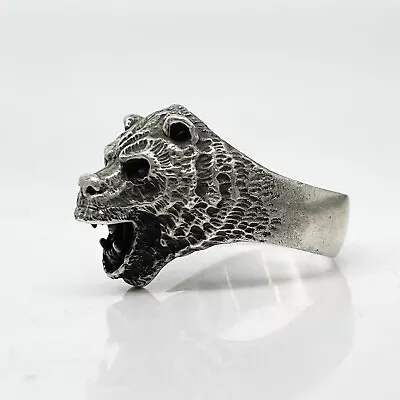 Russian Imperial 84 Silver Ring BEAR By A.Hollming • $160