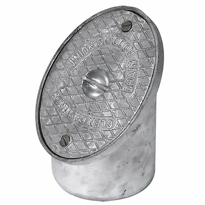 £21.99 • Buy Aluminium Oval Drain Rodding Eye Point 110mm 