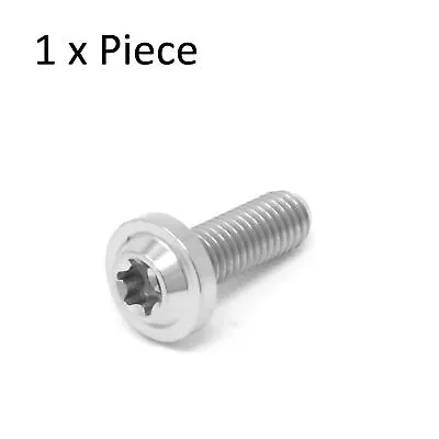 M5 X 0.8 Titanium Low Profile Screw Torx T25 X 0.8 Ti  Washer Bolt 10-50mm PACKS • £3.09