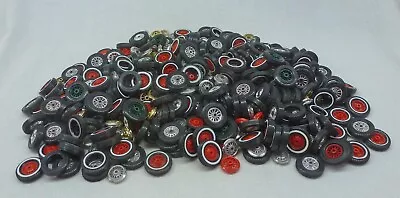 Matchbox Models Of Yesteryear Large Quantity Of Plastic Wheels & Tyres • $20.21