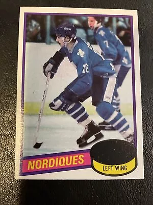 1980-81 Topps Hockey Michel Goulet RC #67 NM-MT Unscratched QUEBEC NORDIQUES HOF • $5.99