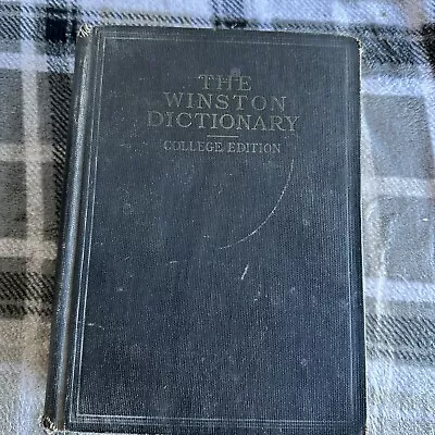The Winston Dictionary College Edition 3000 Illustration Vintage 1942 • $9.99