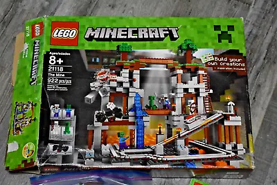 LEGO 2118 Minecraft The Mine Retired Used Looks Complete RARE • $149.99