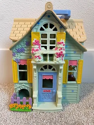 Mattel 2004 Fisher Price Loving Family Sweet Streets Country Cottage Doll House! • $22.95