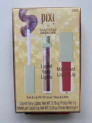 Pixi + Maryam Maquillage Lit Kit DAY 2 Piece Kit Liquid Eye Mirage & Lip Coral • $14.88